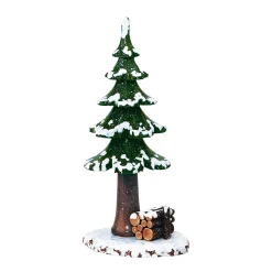 Hubrig Volkskunst Hubrig Miniaturen<Winterkinder Groser Winterbaum, 17 Cm