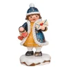 Hubrig Volkskunst Hubrig Miniaturen<Winterkinder Himmelskind "Mein Herzenswunsch"