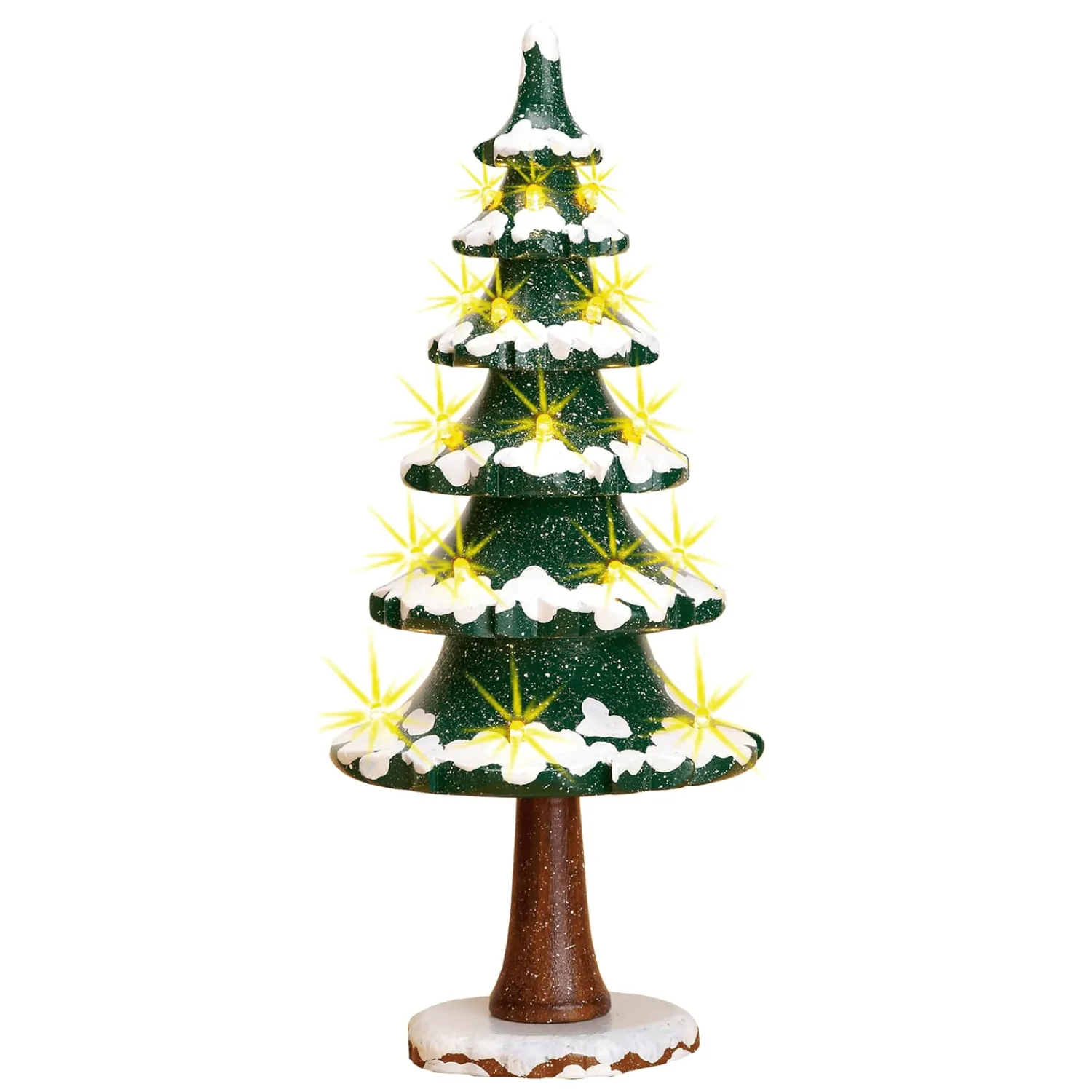 Hubrig Volkskunst Hubrig Miniaturen<Winterkinder Lichterbaum, Elektrisch Beleuchtet