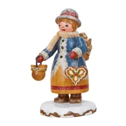 Hubrig Volkskunst Hubrig Miniaturen<Winterkinder Pfefferkuchlerin