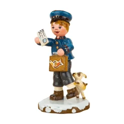 Hubrig Volkskunst Hubrig Miniaturen<Winterkinder Postbote