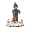Hubrig Volkskunst Hubrig Miniaturen<Winterkinder Schneeschuhfahrt