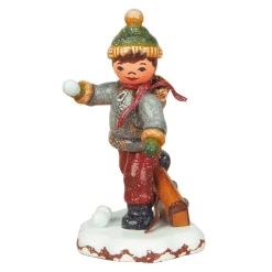 Hubrig Volkskunst Hubrig Miniaturen<Winterkinder Schuljunge