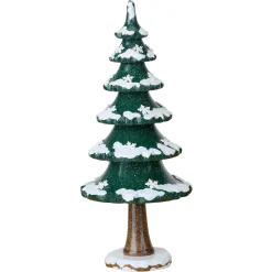 Hubrig Volkskunst Hubrig Miniaturen<Winterkinder Winterbaum Mit Schneekristall, 22 Cm